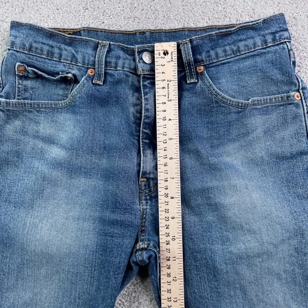Levis‎ 505 Jeans Mens 32x30 (Fits 30x29) Blue Regular Straight Stretch Denim